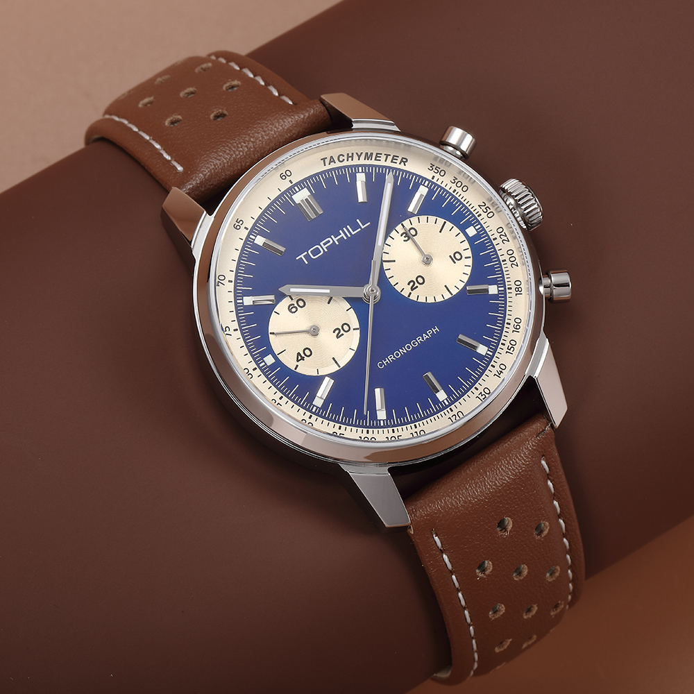 TOPHILL Vintage Racing Chronog - مراجعة Tropic Strap Vintage وسعره