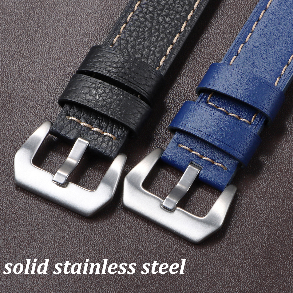 18mm 20mm 22mm 24mm Genuine Le - مراجعة Suede Strap Watch وسعره