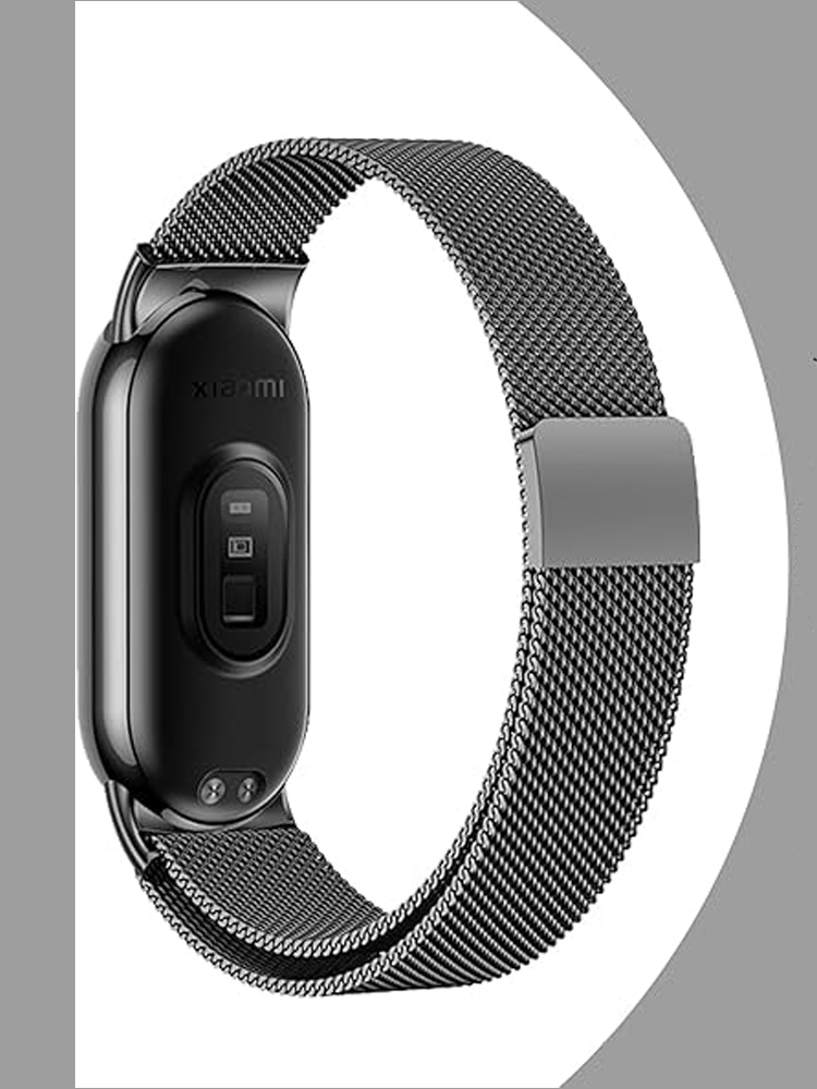 Strap For Xiaomi Mi Band 8 9 a - مراجعة Milanese Loop Magnetic وسعره