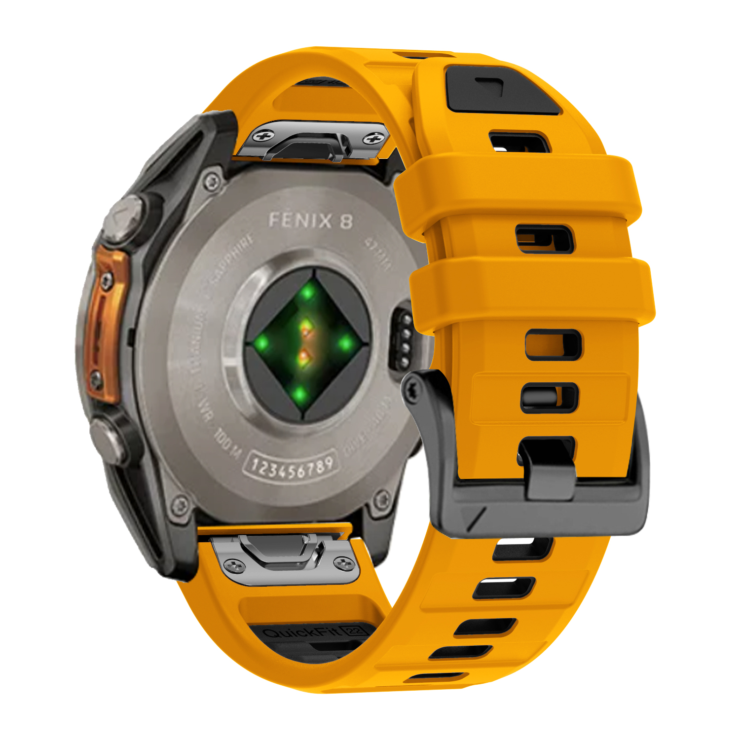 QuickFit 26mm 22mm Silicone Wa - مراجعة Silicone Watch Band 22Mm وسعره