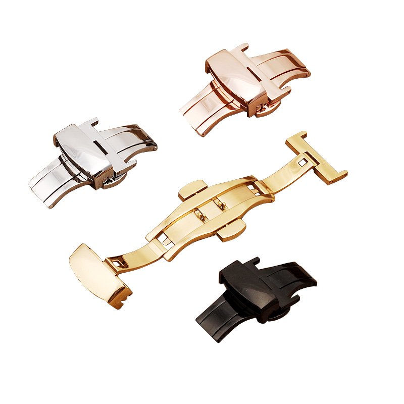 Automatic Double Click Butterf - مراجعة Butterfly Clasp Deployant وسعره