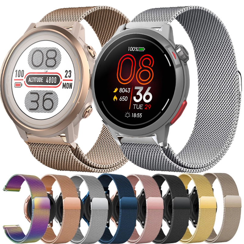 20mm 22mm Milanese Loop Strap  - مراجعة Milanese Loop Magnetic وسعره