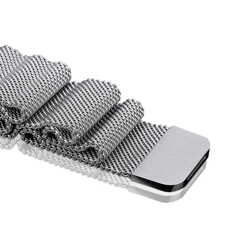 20mm 22mm Milanese Loop Strap  - مراجعة Milanese Loop Magnetic وسعره