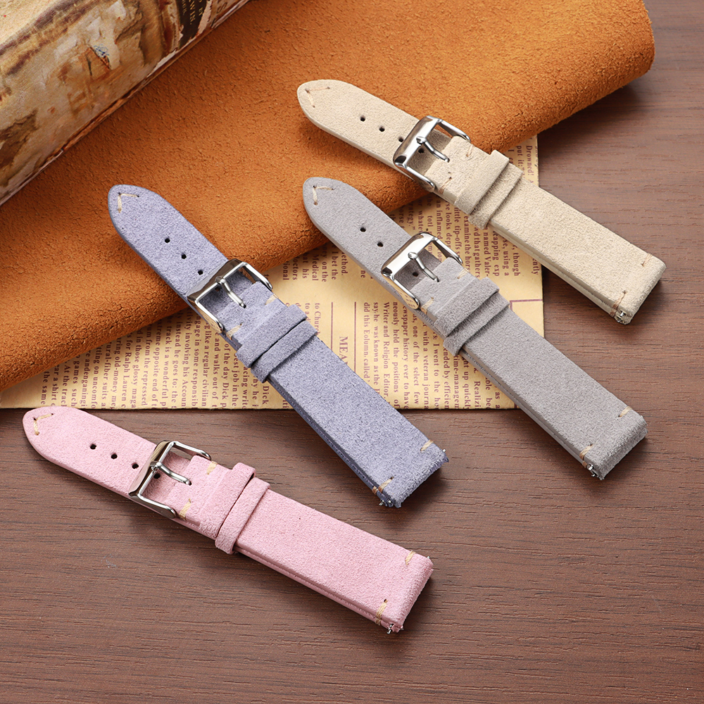 14 16 18 19 20 21 22mm Quick R - مراجعة Leather Strap Quick Release وسعره