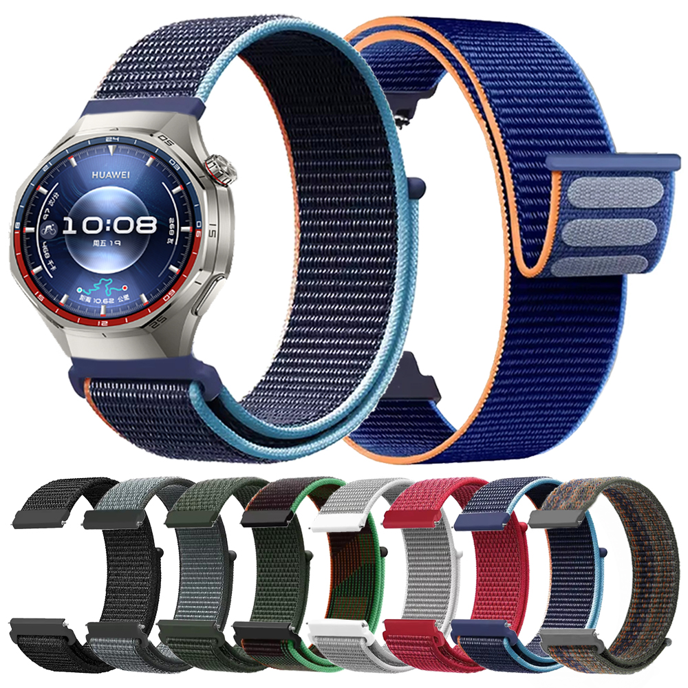 Nylon Loop Watchband For HUAWE - مراجعة Sport Loop Velcro وسعره