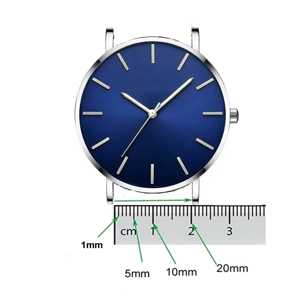 Genuine Suede Leather Watch St - مراجعة Suede Strap Watch وسعره