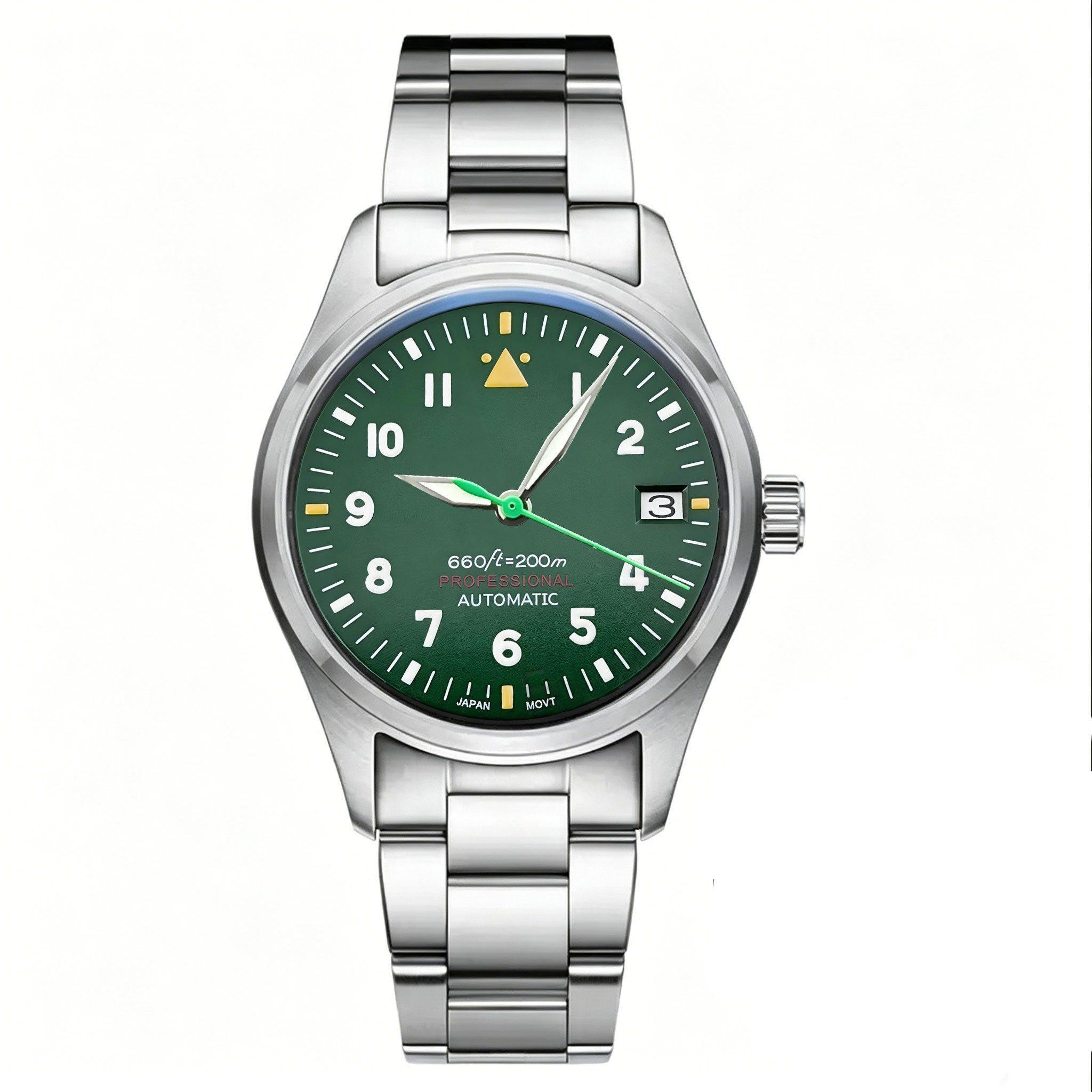 Custom LOGO 36mm 39mm Pilot Wa - مراجعة Stainless Bracelet Diver وسعره