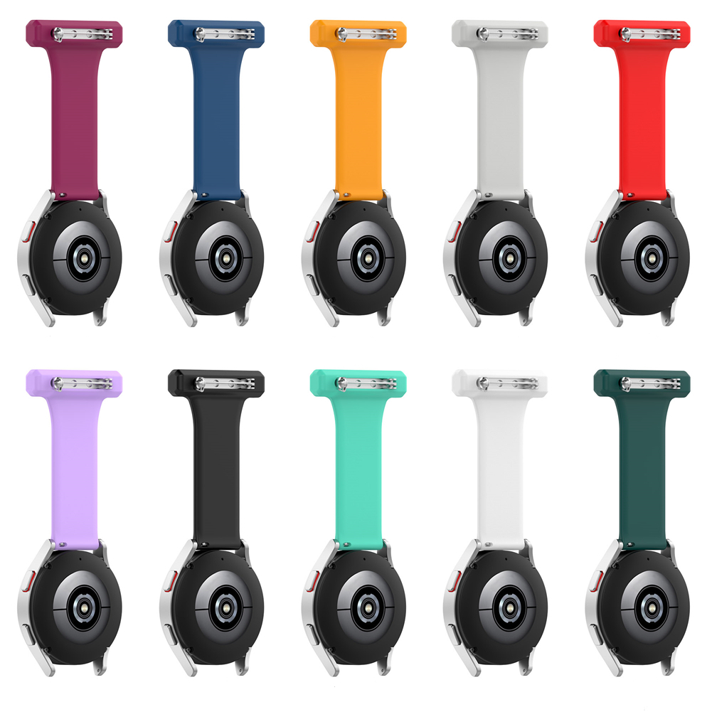 Pin Brooch Watch Strap 20MM 22 - مراجعة Silicone Watch Band 22Mm وسعره