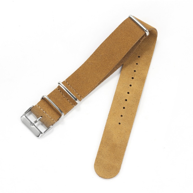 20mm 22mm Universal Military R - مراجعة Suede Strap Watch وسعره