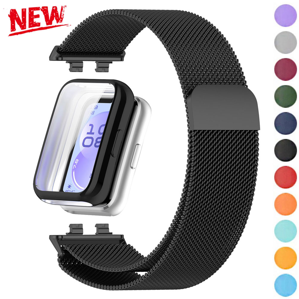 2in1 Strap Case For Huawei Ban - مراجعة Milanese Loop Magnetic وسعره