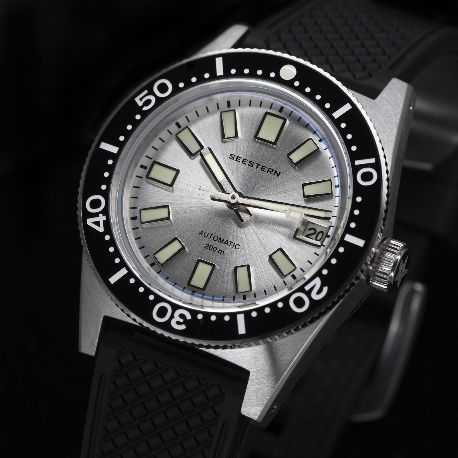 SEESTERN Diving Watch 62MAS Au - مراجعة Rubber Strap Diver وسعره