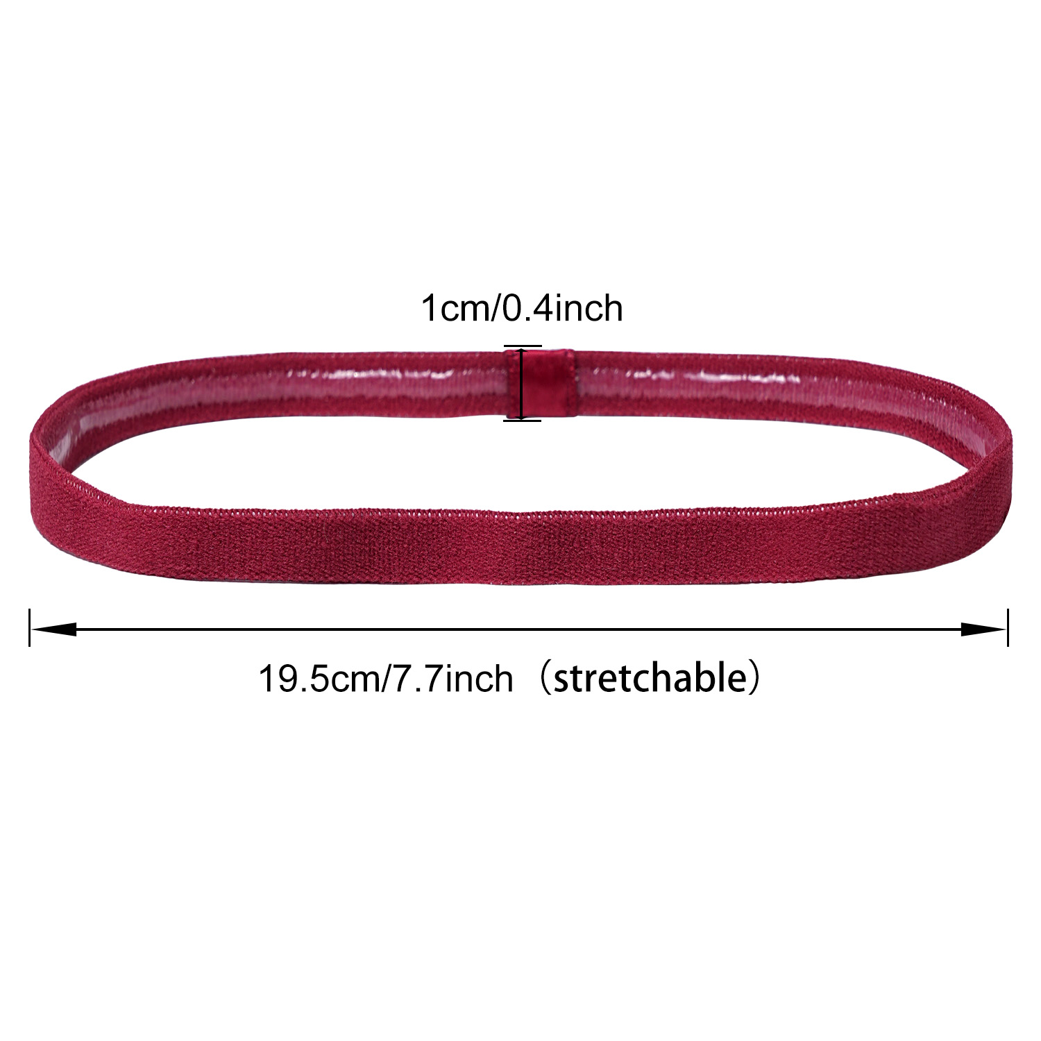 3Pcs Non-Slip Sports Hairband  - مراجعة Silicone Band Women وسعره