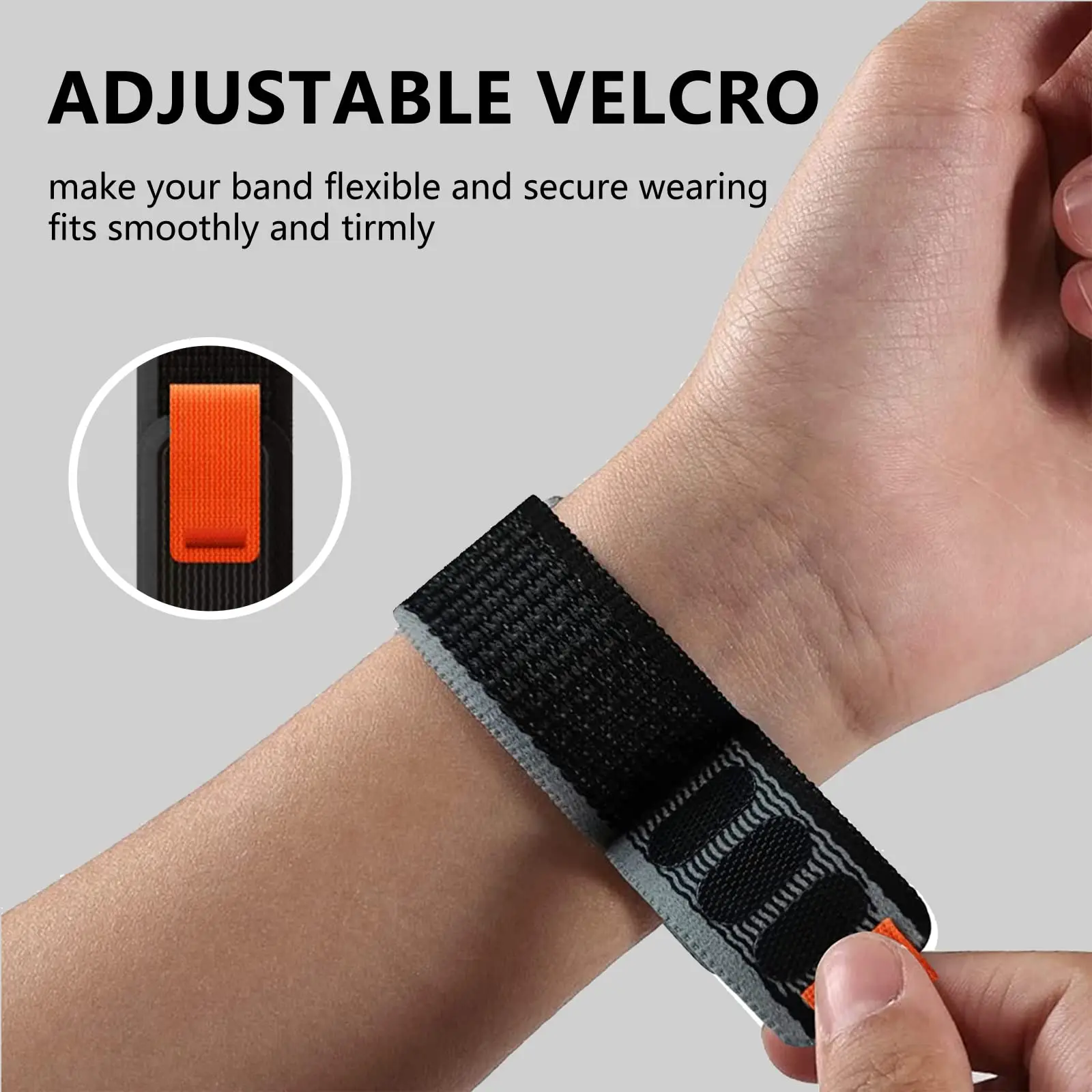 Trail Loop Strap 20/22mm For A - مراجعة Sport Loop Velcro وسعره