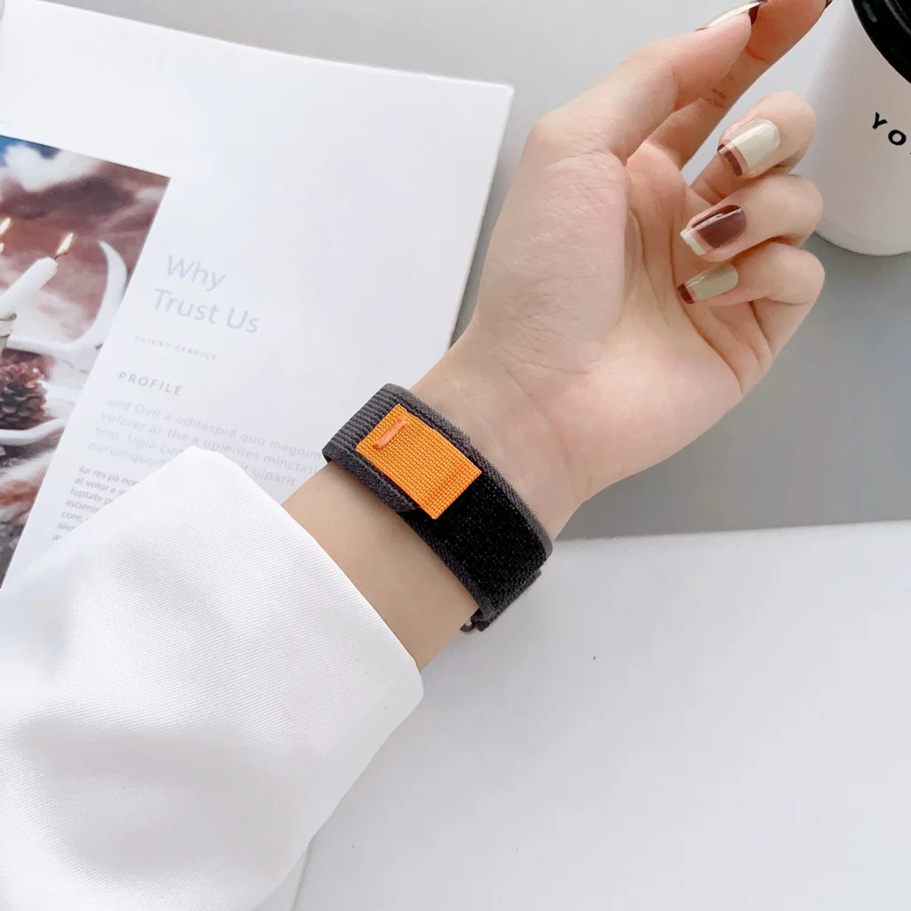 Trail Loop Strap 20/22mm For A - مراجعة Sport Loop Velcro وسعره