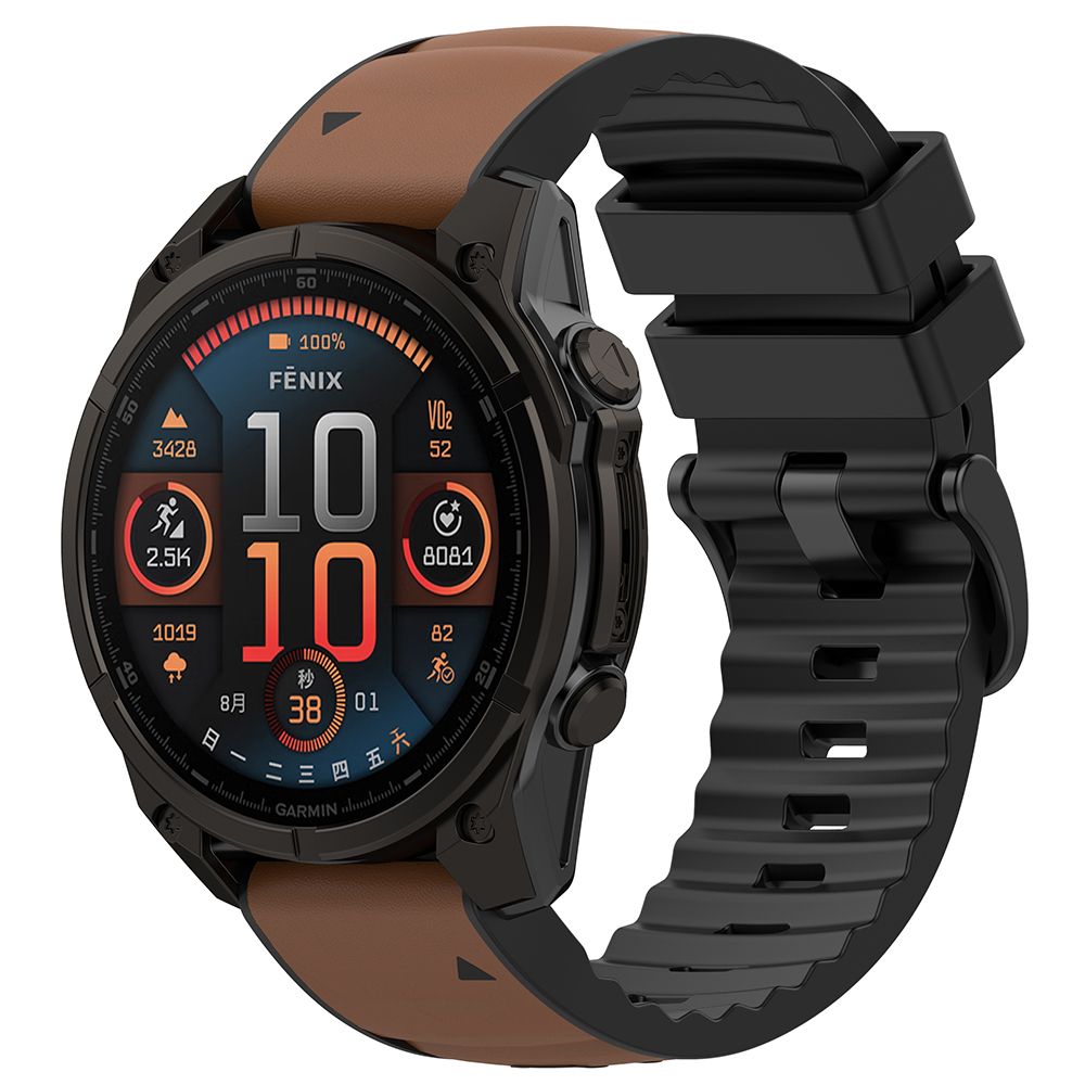 Quick Fit 22mm 26mm Leather+Si - مراجعة Leather Strap Quick Release وسعره