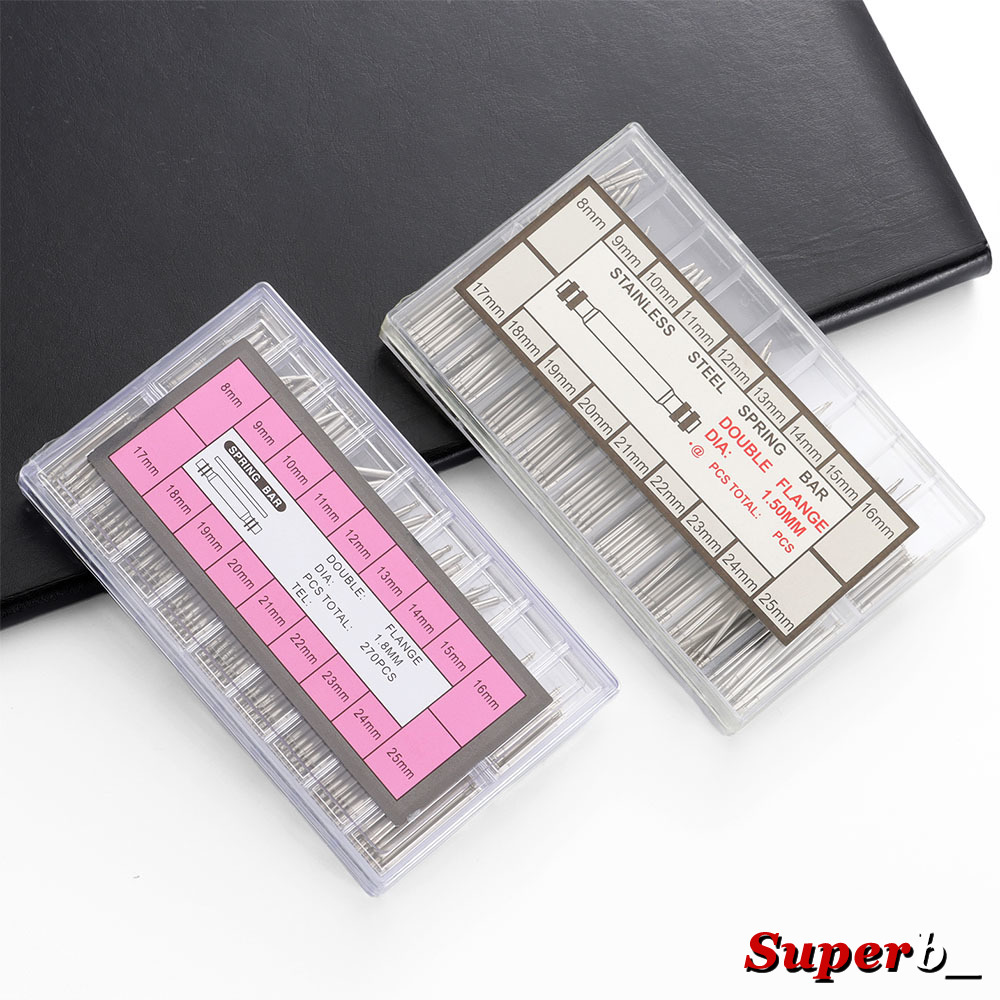 360pcs Dia 1.3mm/1.5mm/1.8mm S - مراجعة Spring Bar Tool Set وسعره