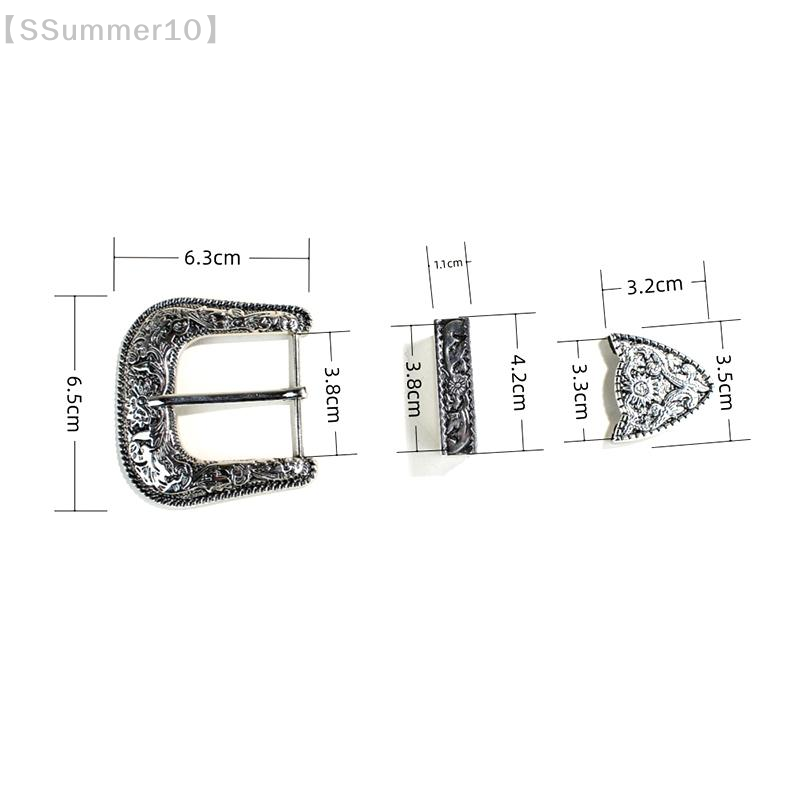 【SSummer10】1 Set Three-Piece B - مراجعة Buckle Pin Ss وسعره