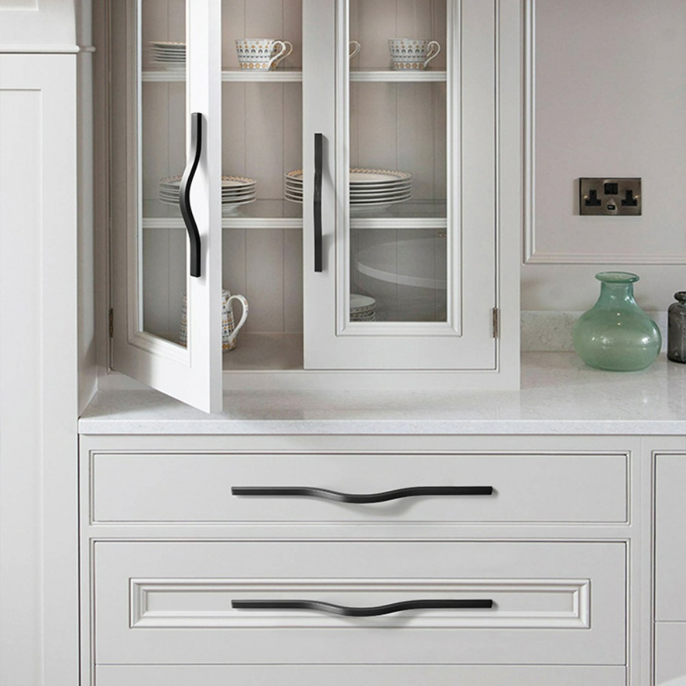 Curved Cabinet Handle Minimali - مراجعة Curved Spring Bar وسعره