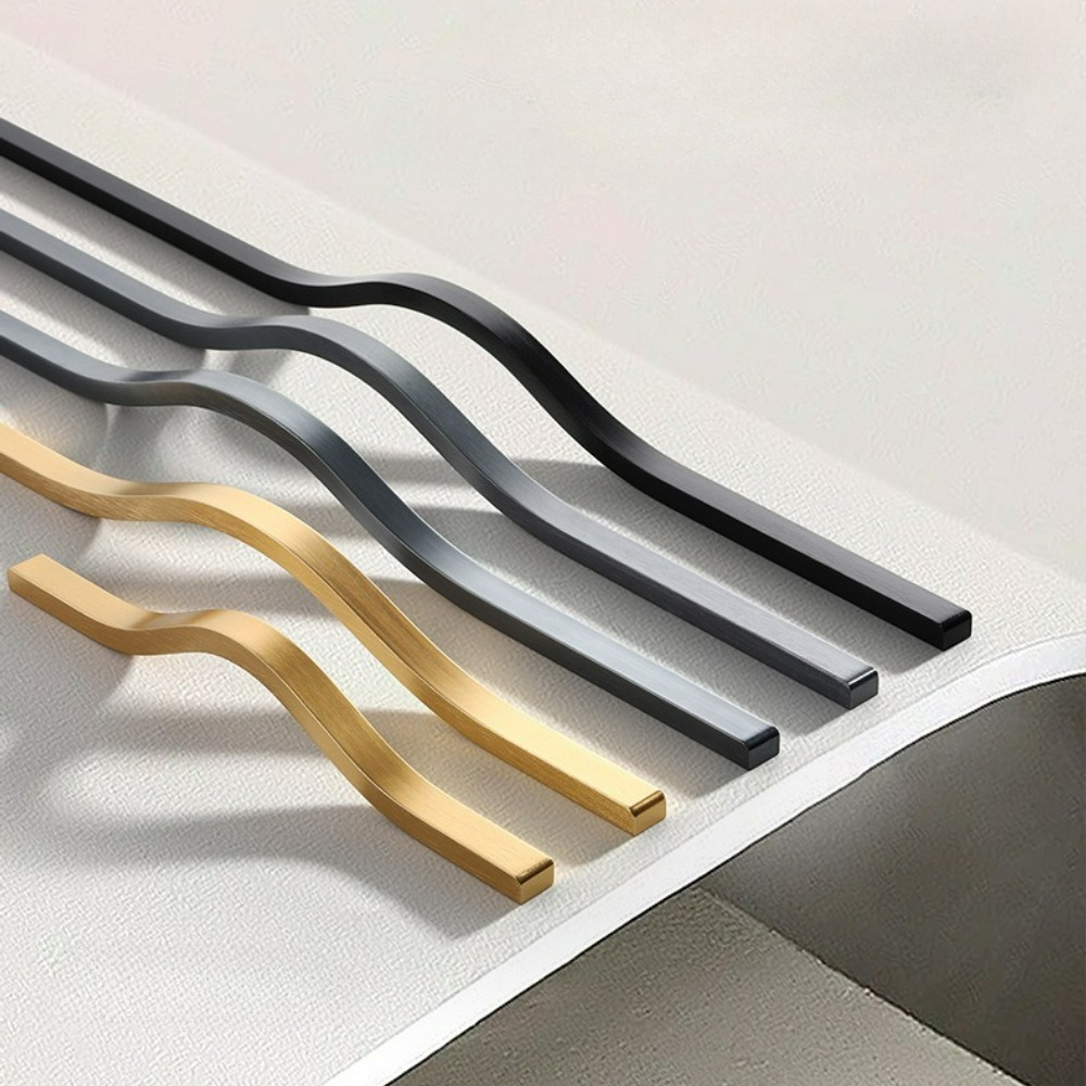 Curved Cabinet Handle Minimali - مراجعة Curved Spring Bar وسعره