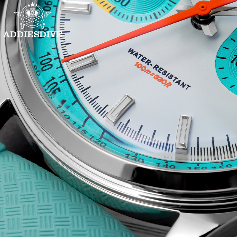 ADDIESDIVE NEW Multifunction C - مراجعة Rubber Strap Diver وسعره
