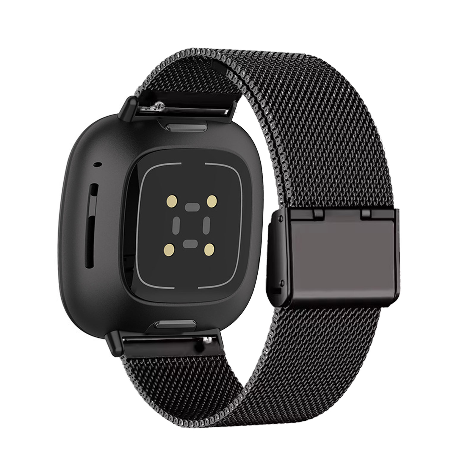 Metal Bands for Fitbit Versa 4 - مراجعة Mesh Strap Metal وسعره