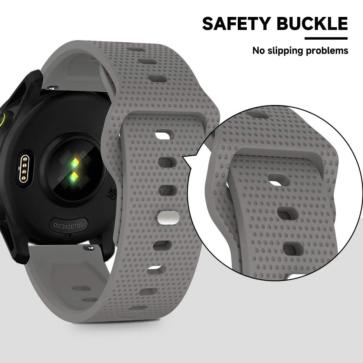 20mm 22mm Silicone Watch Strap - مراجعة Silicone Watch Band 22Mm وسعره
