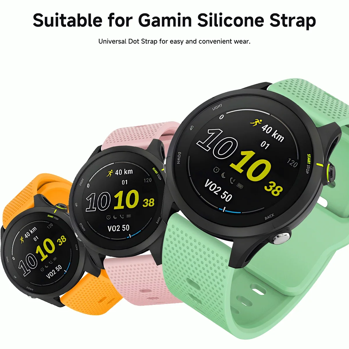 20mm 22mm Silicone Watch Strap - مراجعة Silicone Watch Band 22Mm وسعره