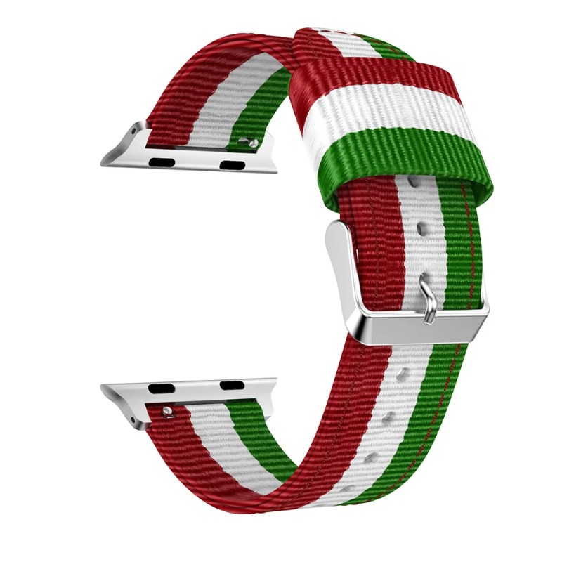 Nylon Canvas Strap For Apple W - مراجعة Canvas Strap Watch وسعره