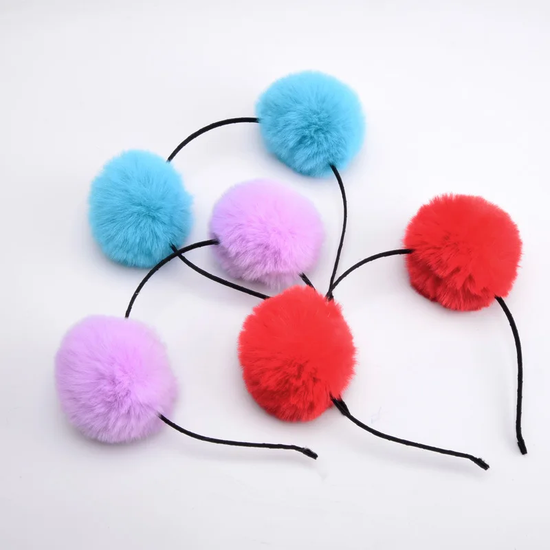 Women Girl Sweet Pompon Ball F - مراجعة Silicone Band Women وسعره