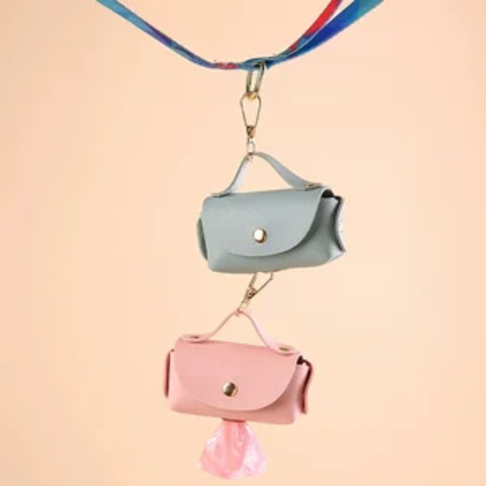 Elegant Leather Dog Poop Bag C - مراجعة Leather Strap Quick Release وسعره
