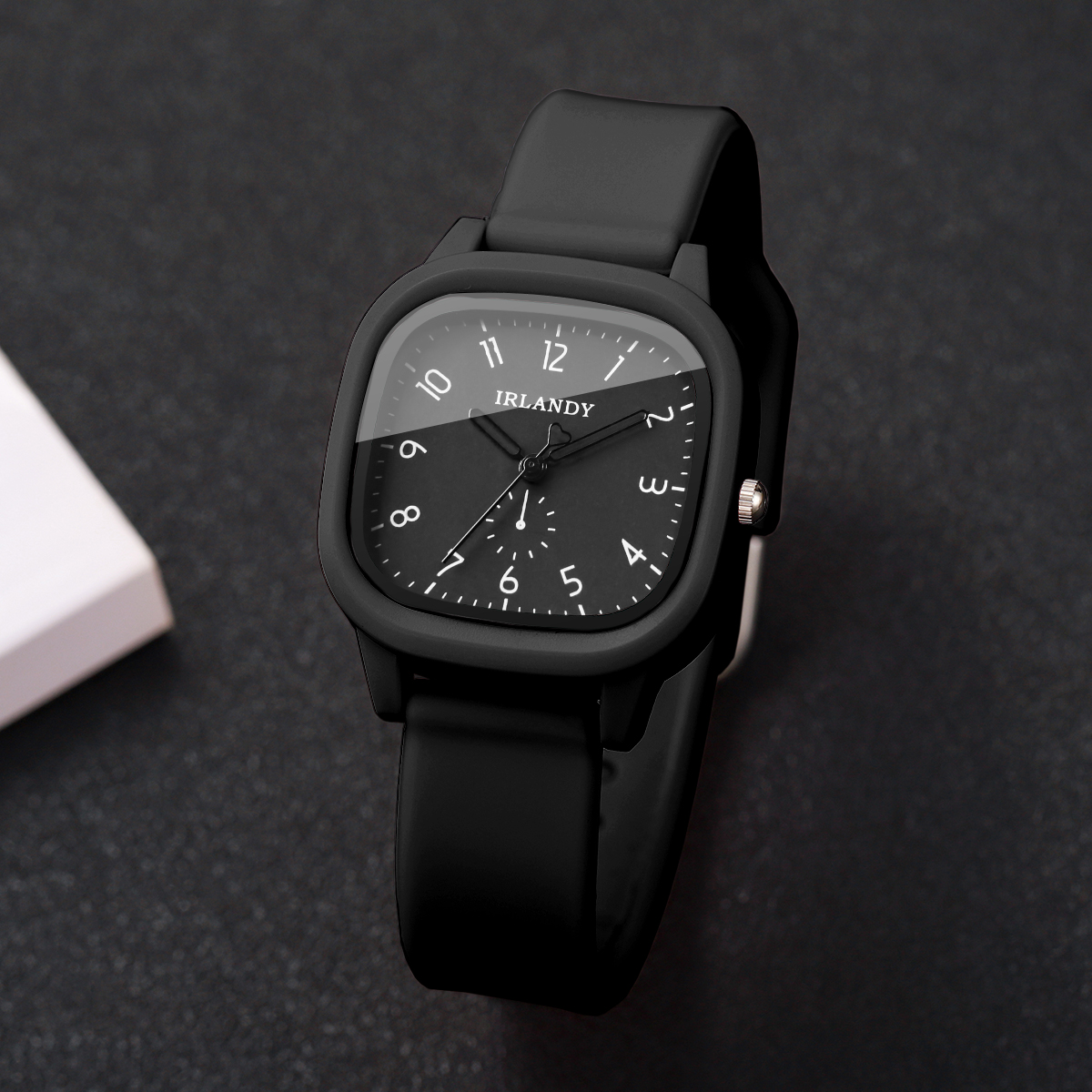Fashion Square Women Quartz Wa - مراجعة Silicone Band Women وسعره