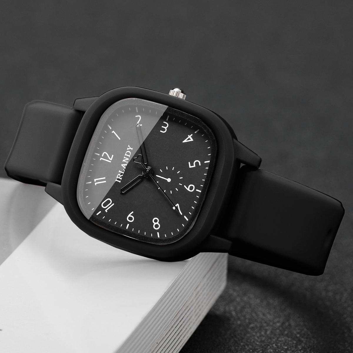 Fashion Square Women Quartz Wa - مراجعة Silicone Band Women وسعره