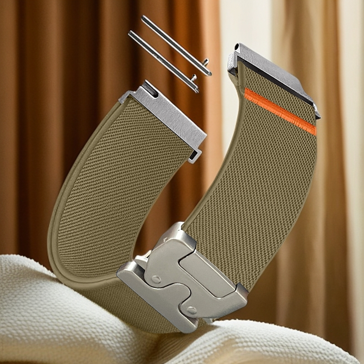 Parachute Straps for Huawei Wa - مراجعة Parachute Strap Elastic وسعره