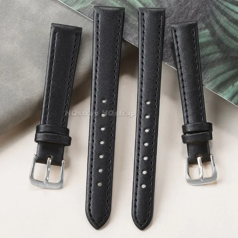 PU Leather Strap 10mm 12mm 14m - مراجعة Suede Strap Watch وسعره