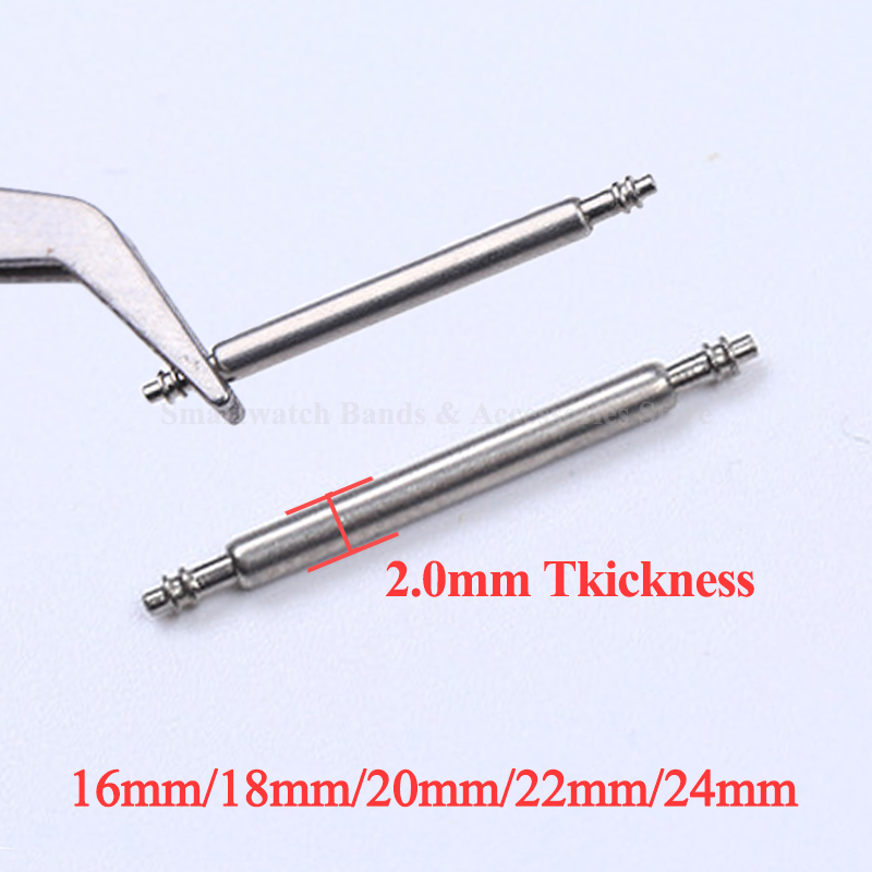 15pcs Watch Band Pin 2.0mm Dia - مراجعة Spring Bar Tool Set وسعره