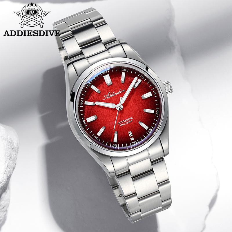 ADDIESDIVE Watch For Gift 39mm - مراجعة Stainless Bracelet Diver وسعره