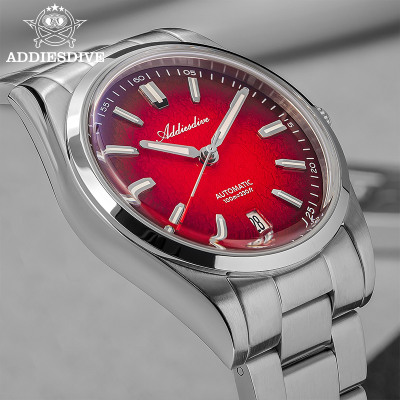 ADDIESDIVE Watch For Gift 39mm - مراجعة Stainless Bracelet Diver وسعره