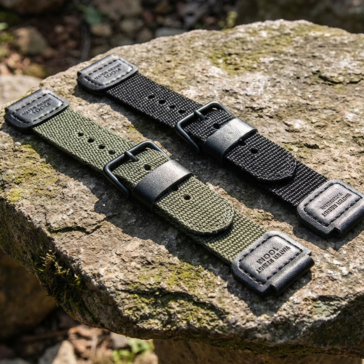 18mm Nylon Strap for Casio AE1 - مراجعة Canvas Strap Watch وسعره