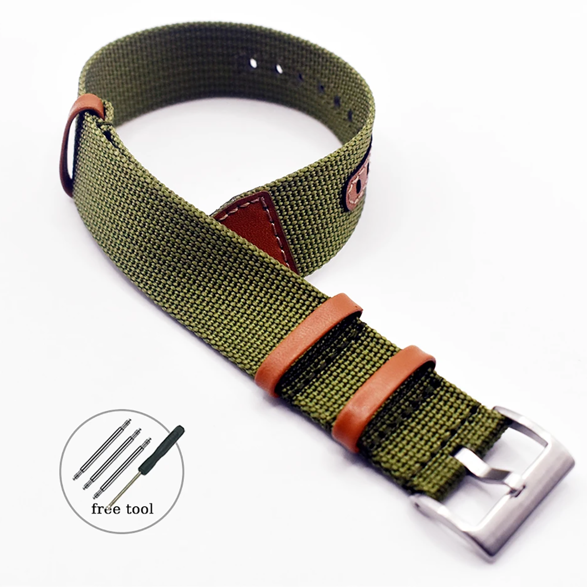 Soft Watch Bracelet for Seiko  - مراجعة Nato Strap Nylon وسعره