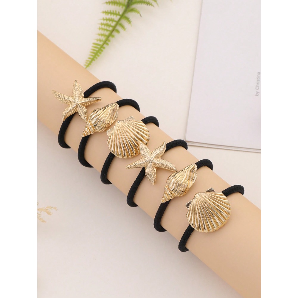 6pcs/3pcs Metal Ocean Series S - مراجعة Silicone Band Women وسعره