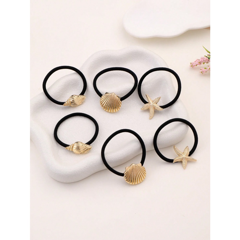 6pcs/3pcs Metal Ocean Series S - مراجعة Silicone Band Women وسعره