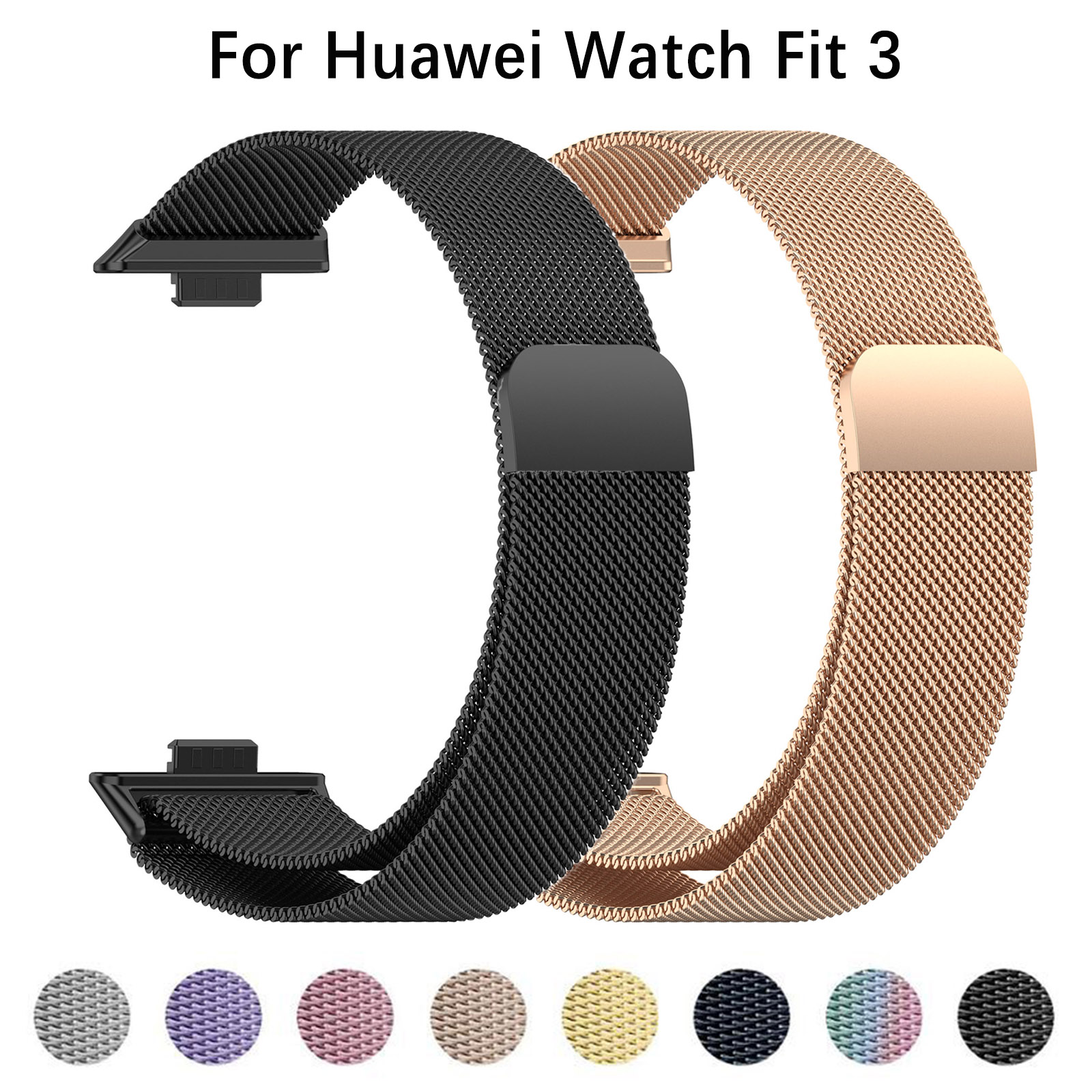 Milanese Loop Strap for Huawei - مراجعة Milanese Loop Magnetic وسعره