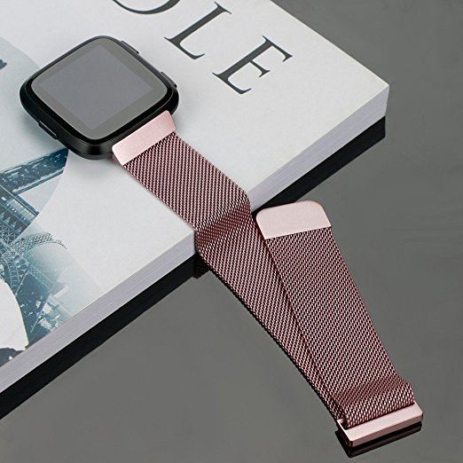 Milanese Mesh Band Strap for F - مراجعة Mesh Strap Metal وسعره