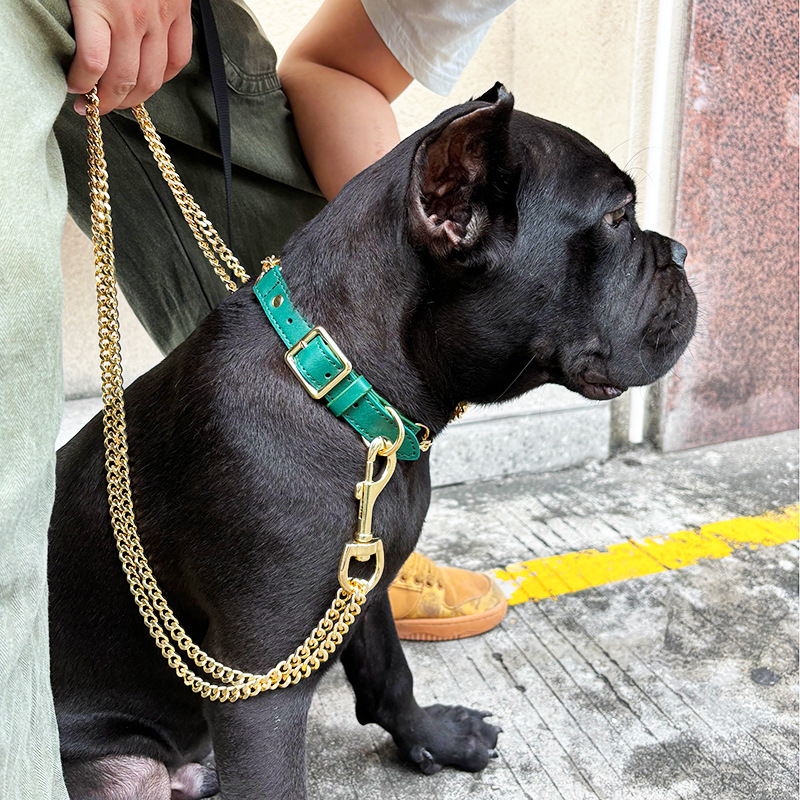 Loudik Wholesale Pet Collar Le - مراجعة Leather Strap Quick Release وسعره