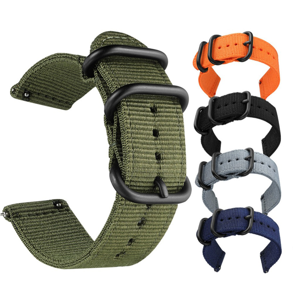 20mm 22 mm Canvas Sport Nylon  - مراجعة Canvas Strap Watch وسعره
