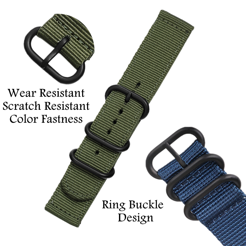 20mm 22 mm Canvas Sport Nylon  - مراجعة Canvas Strap Watch وسعره