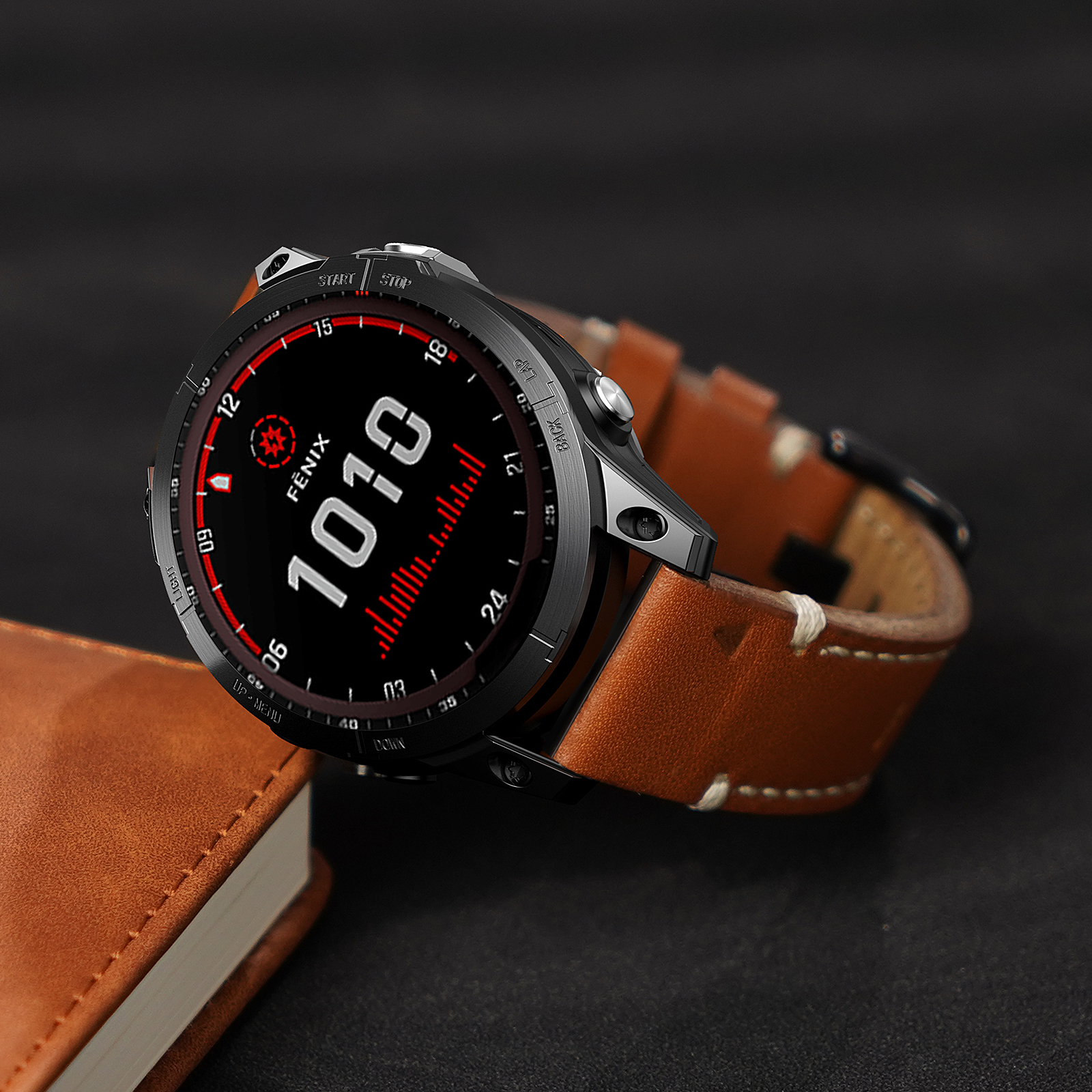 22 26mm Genuine Leather Strap  - مراجعة Leather Strap Quick Release وسعره