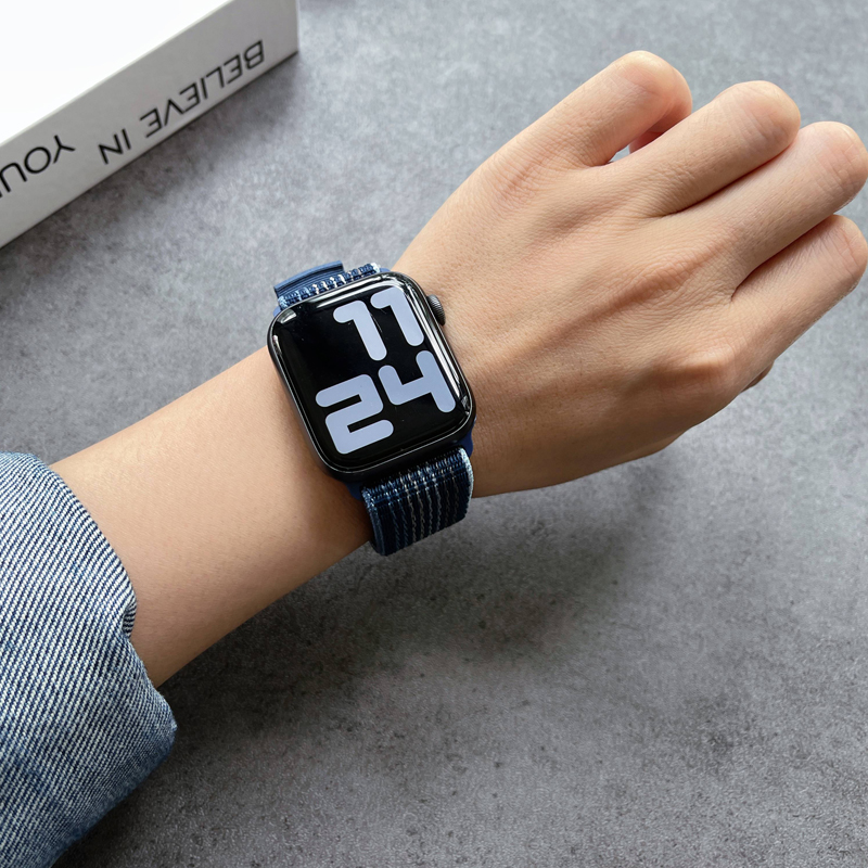 Sport Band For Apple Watch Ult - مراجعة Sport Loop Velcro وسعره