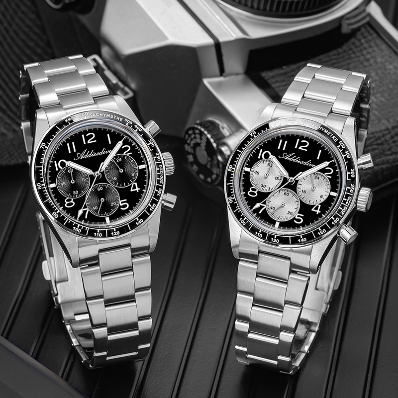 ADDIESDIVE AD2543 Men Luxury Q - مراجعة Tropic Strap Vintage وسعره