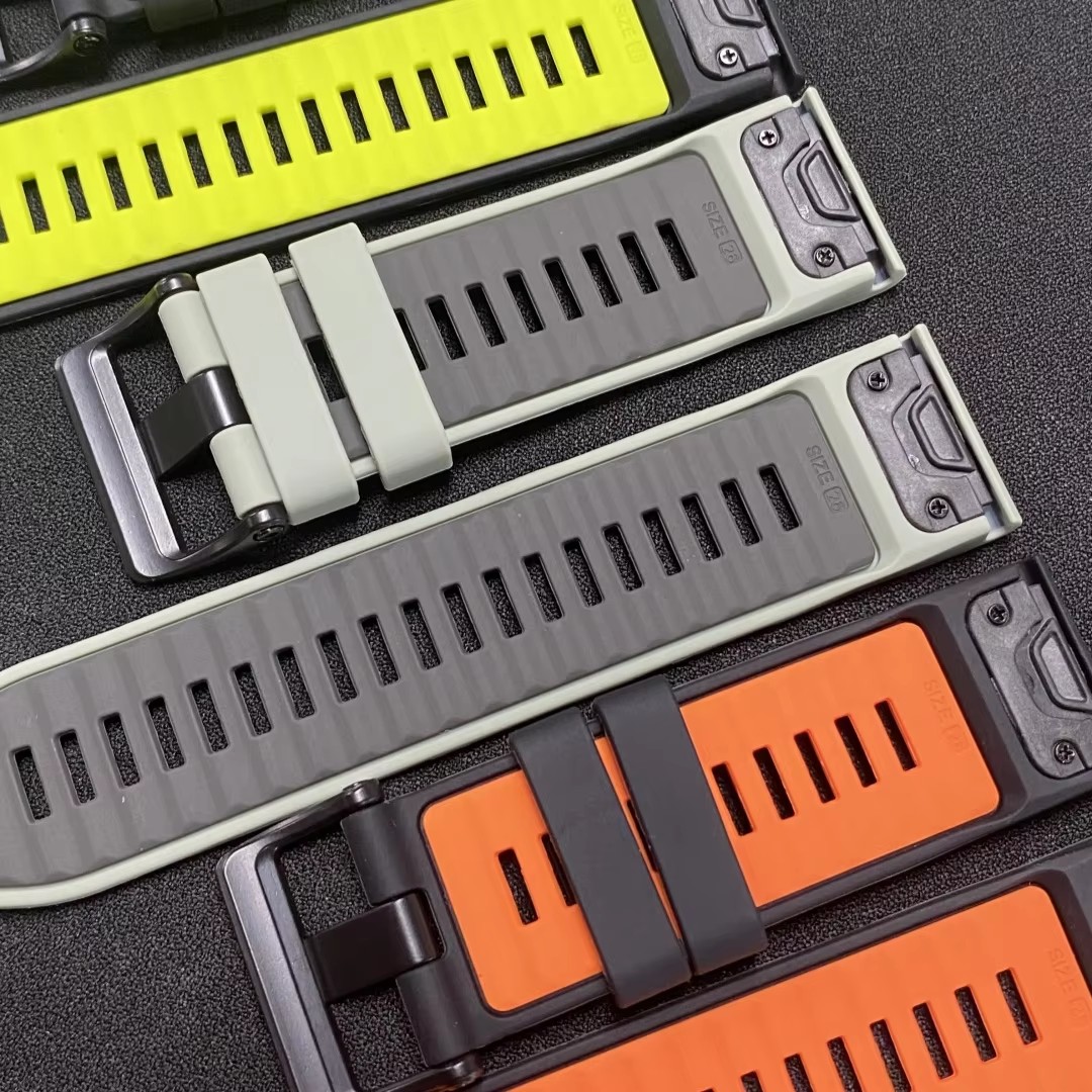 Fenix E 47mm Official QuickFit - مراجعة Silicone Watch Band 22Mm وسعره